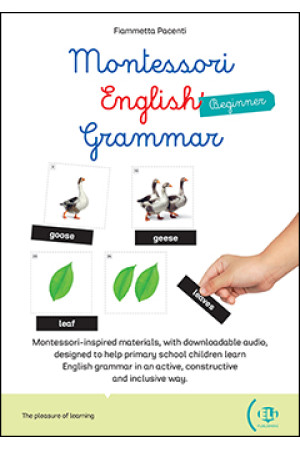 Montessori English Grammar Beginner + Audio Download - Metodinė literatūra | Litterula