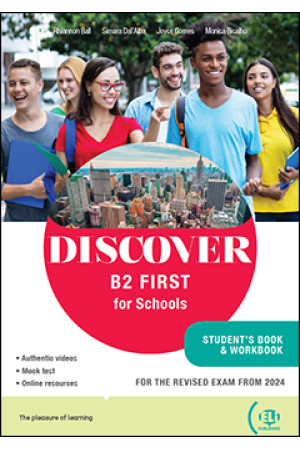Discover B2 First for Schools Student s Book+ Workbook & ELI Link App - FCE EXAM (B2) | Litterula
