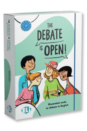 The Debate is Open! B1 Set of 75 Cards - Klausymas/kalbėjimas | Litterula