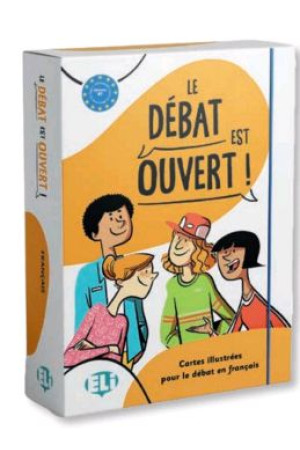 Le Debat est Ouvert! B1 Set of 75 Cards - Klausymas/kalbėjimas | Litterula