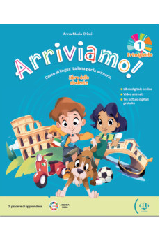 Arriviamo! 1 Libro Studente + Libro Digitale & ELI Link App (vadovėlis)