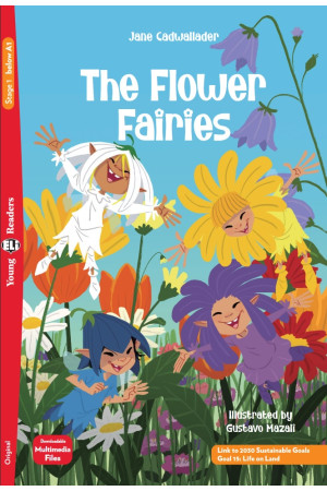 Young 1: The Flower Fairies. Book + Multimedia Files - Pradinis (1-4kl.) | Litterula