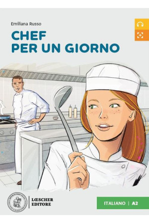 Chef per un Giorno A2 Libro + Digitale - A2 (6-7kl.) | Litterula