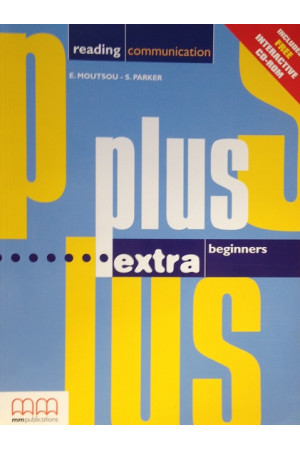 Plus Extra Beginners SB + CD-ROM* - Visų įgūdžių lavinimas | Litterula