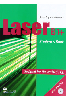 Laser New Ed. B1+ Student's Book + CD-ROM (vadovėlis)*