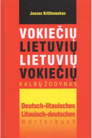 Vokiečių-lietuvių, liet-vok. k. žodynas 25+25 t.ž. - Žodynai leisti Lietuvoje | Litterula