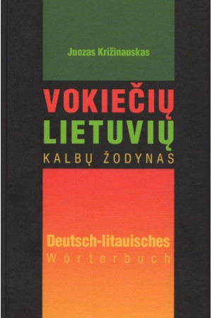 Vokiečių - lietuvių kalbų žodynas 55 t.ž. - Žodynai leisti Lietuvoje | Litterula