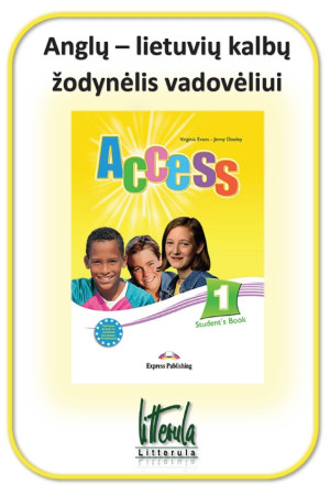 Access 1 Anglų - lietuvių kalbų žodynėlis - Access | Litterula