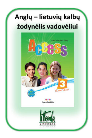 Access 3 Anglų - lietuvių kalbų žodynėlis - Access | Litterula