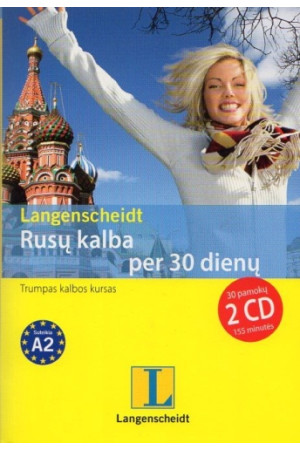 Rusų kalba per 30 d. + 2 CD* - Lietuviški leidiniai | Litterula