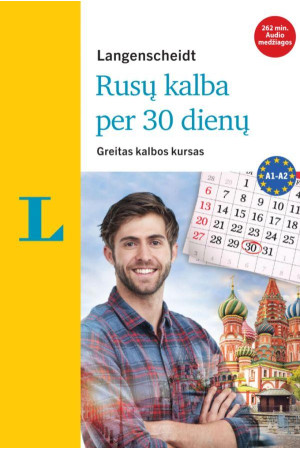 Rusų kalba per 30 d. + Audio atsisiuntimas - Lietuviški leidiniai | Litterula