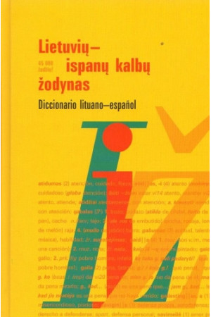 Lietuvių- ispanų k. žodynas 45 t.ž.* - Žodynai leisti Lietuvoje | Litterula