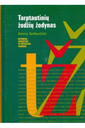 Tarptautinių žodžių žodynas* - Žodynai leisti Lietuvoje | Litterula